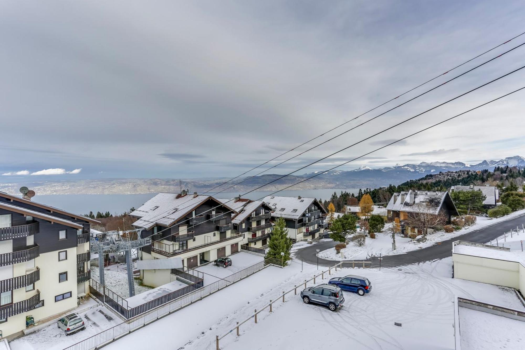Appartement Cosy Avec Vue Sur Le Lac A Thollon Les Memises 35M² Kültér fotó